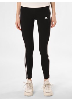 adidas Sportswear Legginsy Kobiety Bawełna czarny jednolity ze sklepu vangraaf w kategorii Spodnie damskie - zdjęcie 150906298
