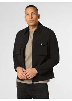Calvin Klein Kurtka męska Mężczyźni Sztuczne włókno czarny jednolity ze sklepu vangraaf w kategorii Bluzy męskie - zdjęcie 150906409