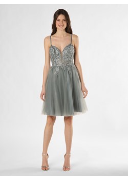 Luxuar Fashion Damska sukienka wieczorowa Kobiety Szyfon cyjan jednolity ze sklepu vangraaf w kategorii Sukienki - zdjęcie 150906608