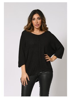Plus Size Company Sweter &quot;Ivola&quot; w kolorze czarnym ze sklepu Limango Polska w kategorii Swetry damskie - zdjęcie 150907286