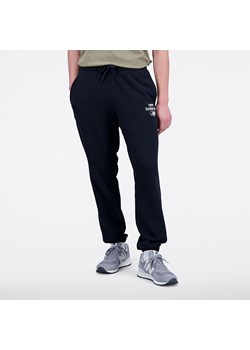 Spodnie męskie New Balance MP31515BK – czarne ze sklepu New Balance Poland w kategorii Spodnie męskie - zdjęcie 150950465