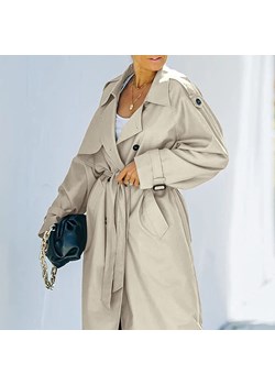 Klasyczny Płaszcz Trencz ze sklepu ParinePL w kategorii Płaszcze damskie - zdjęcie 150956618