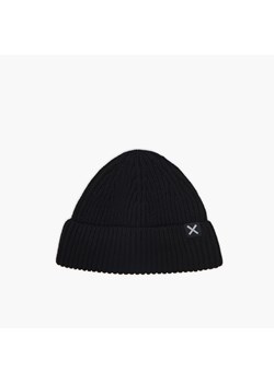 Cropp - Czarna czapka beanie - czarny ze sklepu Cropp w kategorii Czapki zimowe męskie - zdjęcie 151014528