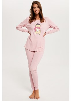 Italian Fashion Baula dł.r. dł.sp. Nocna piżama, melanż róż ze sklepu kontri.pl w kategorii Piżamy damskie - zdjęcie 151022178