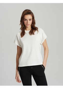 Koszulka SILDANA Off White XS ze sklepu Diverse w kategorii Bluzki damskie - zdjęcie 151032409