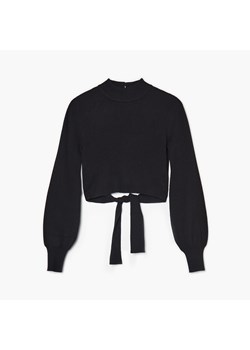 Cropp - Sweter z wycięciem na plecach - czarny ze sklepu Cropp w kategorii Swetry damskie - zdjęcie 151032827