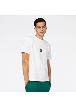 Koszulka męska New Balance MT23582WT – biała ze sklepu New Balance Poland w kategorii T-shirty męskie - zdjęcie 151052296