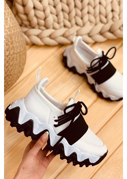 Sneakersy damskie VIRMADA WHITE ze sklepu Ivet Shop w kategorii Buty sportowe damskie - zdjęcie 151058029