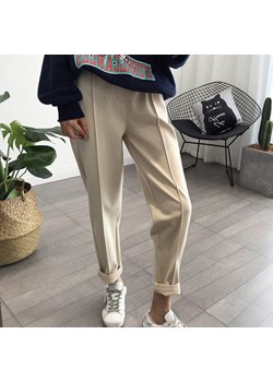 Bawełniane Spodnie Do Kostki ze sklepu ParinePL w kategorii Spodnie damskie - zdjęcie 151059329