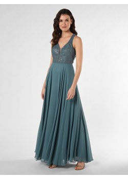VM Damska sukienka wieczorowa Kobiety Sztuczne włókno cyjan jednolity ze sklepu vangraaf w kategorii Sukienki - zdjęcie 151084878