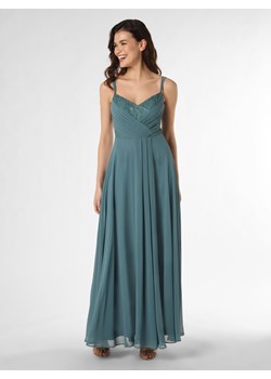 VM Damska sukienka wieczorowa Kobiety Sztuczne włókno cyjan jednolity ze sklepu vangraaf w kategorii Sukienki - zdjęcie 151084879