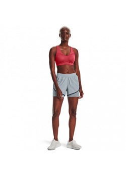 Damskie spodenki do biegania UNDER ARMOUR UA Fly By Elite 2-in-1 Short - szare ze sklepu Sportstylestory.com w kategorii Szorty - zdjęcie 151086408