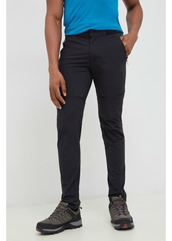 Salewa spodnie outdoorowe Pedroc 2 kolor czarny ze sklepu ANSWEAR.com w kategorii Spodnie męskie - zdjęcie 151097926
