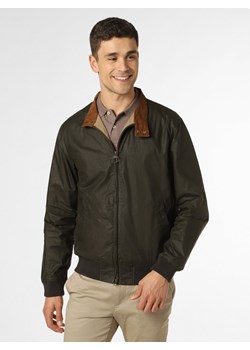 Barbour Kurtka męska Mężczyźni Bawełna jodłowy jednolity ze sklepu vangraaf w kategorii Bluzy męskie - zdjęcie 151106036