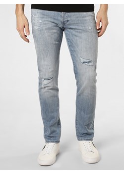 Jack & Jones Jeansy  Mężczyźni Bawełna light stone jednolity ze sklepu vangraaf w kategorii Jeansy męskie - zdjęcie 151147367