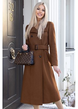 Płaszcz wełniany MARNELA ze sklepu Ivet Shop w kategorii Płaszcze damskie - zdjęcie 151344198