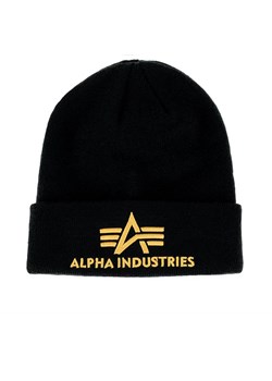 Czapka Alpha Industries 3D Beanie 168910583 - czarna ze sklepu streetstyle24.pl w kategorii Czapki zimowe damskie - zdjęcie 151794127