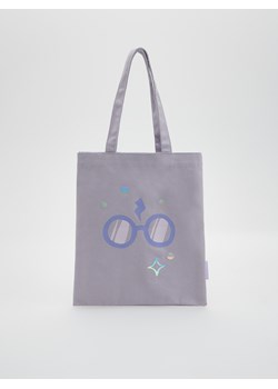 Reserved - Bawełniana torba Harry Potter - Fioletowy ze sklepu Reserved w kategorii Torby materiałowe - zdjęcie 151806397