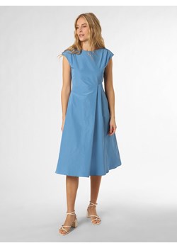 Max Mara Weekend Sukienka damska Kobiety niebieski jednolity ze sklepu vangraaf w kategorii Sukienki - zdjęcie 151816386