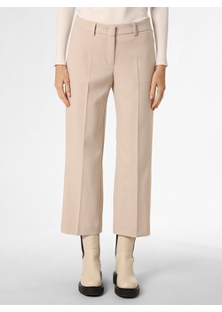 RAFFAELLO ROSSI Spodnie  Kobiety Sztuczne włókno beżowy jednolity ze sklepu vangraaf w kategorii Spodnie damskie - zdjęcie 151818905
