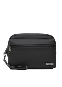 Kosmetyczka Calvin Klein Jeans - Plaque Small Pouch K50K510443 BDS ze sklepu eobuwie.pl w kategorii Kosmetyczki - zdjęcie 151924319