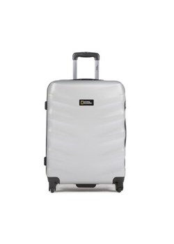 Średnia Twarda Walizka National Geographic - Arete N135HA.60.23 Silver ze sklepu eobuwie.pl w kategorii Walizki - zdjęcie 151932636