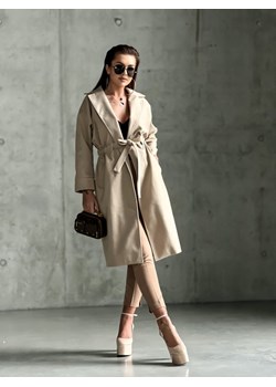 Płaszcz Gomera Karmelowy ze sklepu Lisa Mayo w kategorii Płaszcze damskie - zdjęcie 151944226
