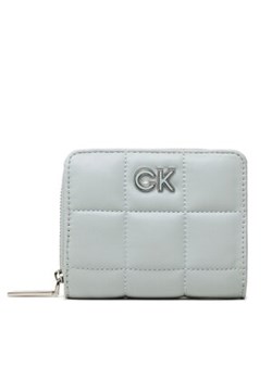 Mały Portfel Damski Calvin Klein - Re-Lock Quilt Wallet Md W/Flap K60K610664 DYI ze sklepu eobuwie.pl w kategorii Portfele damskie - zdjęcie 152025705