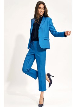 Klasyczne spodnie damskie w kolorze niebieskimSD70N, Kolor niebieski, Rozmiar 36, Nife ze sklepu Primodo w kategorii Spodnie damskie - zdjęcie 152147236