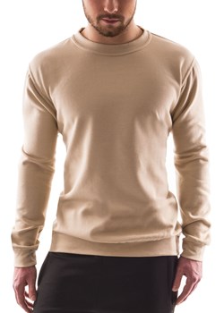 Bluza męska BOK01- beż ze sklepu Risardi w kategorii Bluzy męskie - zdjęcie 152202675