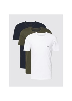 T-shirt z okrągłym dekoltem w zestawie 3 szt. model ‘Classic’ ze sklepu Peek&Cloppenburg  w kategorii T-shirty męskie - zdjęcie 152232688