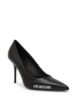 Love Moschino Skórzane szpilki ze sklepu Gomez Fashion Store w kategorii Czółenka - zdjęcie 152235298
