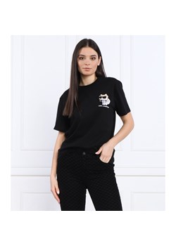 Karl Lagerfeld T-shirt k/superstars | Regular Fit ze sklepu Gomez Fashion Store w kategorii Bluzki damskie - zdjęcie 152240046