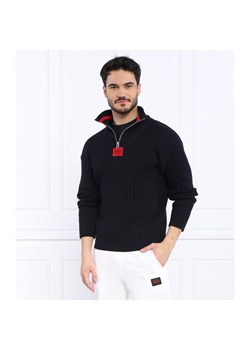 HUGO Sweter Sib | Comfort fit ze sklepu Gomez Fashion Store w kategorii Swetry męskie - zdjęcie 152240719