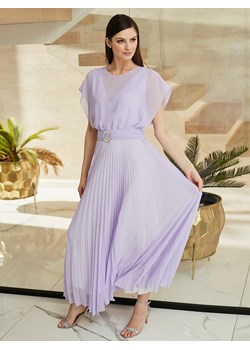 Elegancka plisowana sukienka midi L'AF Mary ze sklepu Eye For Fashion w kategorii Sukienki - zdjęcie 152287317