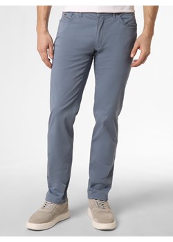 BRAX Spodnie Mężczyźni Bawełna niebieski jednolity ze sklepu vangraaf w kategorii Spodnie męskie - zdjęcie 152288849