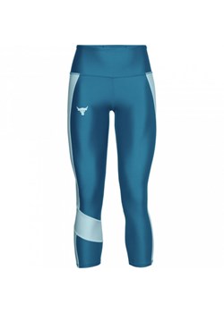 Damskie legginsy treningowe UNDER ARMOUR Project Rock Ankle Crop ze sklepu Sportstylestory.com w kategorii Spodnie damskie - zdjęcie 152293999