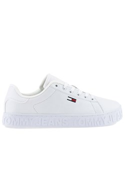 Buty Tommy Jeans Cool EN0EN02042-YBR - białe ze sklepu streetstyle24.pl w kategorii Trampki damskie - zdjęcie 152325665