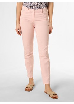 More & More Spodnie Kobiety różowy wypukły wzór tkaniny ze sklepu vangraaf w kategorii Spodnie damskie - zdjęcie 152368825