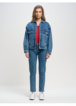 Spodnie jeans damskie proste z kolekcji Authentic 400 ze sklepu Big Star w kategorii Jeansy damskie - zdjęcie 152369858