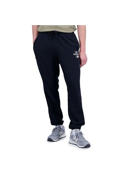 Spodnie New Balance MP31515BK - czarne ze sklepu streetstyle24.pl w kategorii Spodnie męskie - zdjęcie 152414845