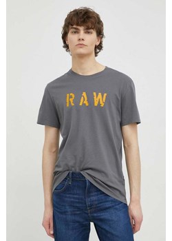 G-Star Raw t-shirt bawełniany 2-pack z nadrukiem ze sklepu ANSWEAR.com w kategorii T-shirty męskie - zdjęcie 152416427