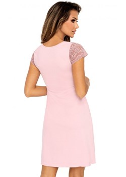 Koszulka nocna plus size Celine, Kolor róż pudrowy, Rozmiar XL, Donna ze sklepu Intymna w kategorii Koszule nocne - zdjęcie 152426655