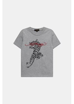 ED HARDY T-shirt - Szary jasny - Chłopiec - 6 LAT(A)(122CM) ze sklepu Halfprice w kategorii T-shirty chłopięce - zdjęcie 152431547