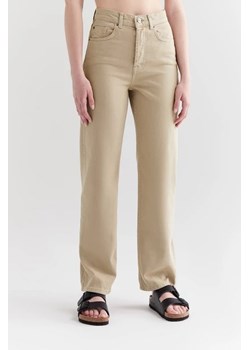 AMERICANOS Spodnie - Beżowy -  - 28 CAL(28) ze sklepu Halfprice w kategorii Spodnie damskie - zdjęcie 152433329