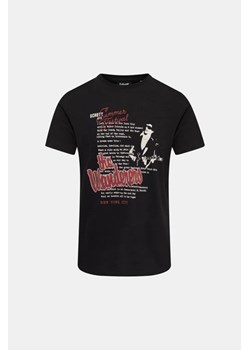 SCHOTT T-shirt - Czarny - Mężczyzna - 2XL(2XL) ze sklepu Halfprice w kategorii T-shirty męskie - zdjęcie 152435035