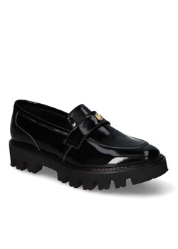 Mokasyny Karino 4501/090-P Czarne naplak ze sklepu Arturo-obuwie w kategorii Mokasyny damskie - zdjęcie 152444208