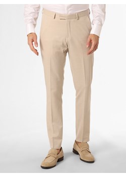 Finshley & Harding Męskie spodnie od garnituru modułowego Mężczyźni Slim Fit melanżowy marmurkowy ze sklepu vangraaf w kategorii Spodnie męskie - zdjęcie 152444915