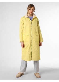 Msch Copenhagen Damski płaszcz pikowany Kobiety Sztuczne włókno cytrynowy jednolity ze sklepu vangraaf w kategorii Płaszcze damskie - zdjęcie 152444945