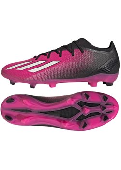 Buty piłkarskie adidas X Speedportal.2 Fg M GV9563 różowe róże i fiolety ze sklepu ButyModne.pl w kategorii Buty sportowe męskie - zdjęcie 152449059